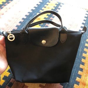 Small Black Longchamp purse